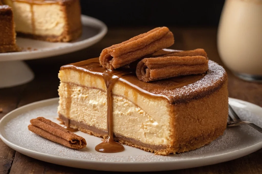 churro-cheesecake